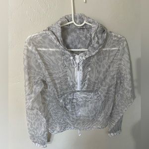 Good American windbreaker jacket